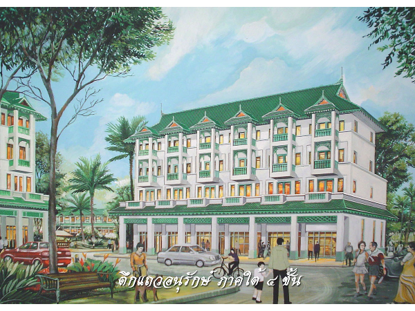 แบบที่ 23 ตึกแถวไทยอนุรักษ์ไทย ภาคใต้ 3 images